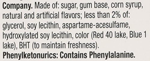 Wrigleys Big Red chewing gum, Cinnamon,40 pack, 5 sticks per pack