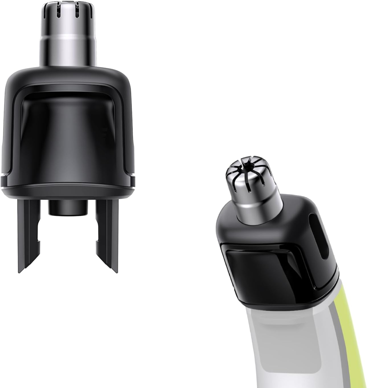 Nose and Ear Blade Replacement Head - Compatible with O Blade QP2734/QP2834/QP25XX/QP26XX/Pro 360 Precision Dual Blade, Waterproof, 360° Coverage, Rust Resistant Stainless Steel Easy Cleaning, One PC