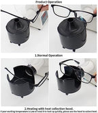 Eyeglass Frame Heater Digital Display Optical Eyeglasses Frame Warmer Optical Hot Air Frame Heating Adjuster Adjustable Temperature 110v