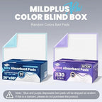 MILDPLUS Heavy Duty Underpad 36''x36'' 50 Count 125 Grams Extra Large Chucks Pads 3XL Disposable Bed Pads, Super Absorbent Incontinence Pads for Adults, Kids, Pee Pads (Purple or Blue)