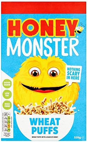Honey Monster Puffs - 520g - Pack of 2