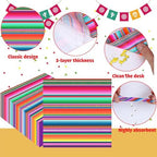 peony man 50 Pack Mexican Fiesta Cocktail Napkins Mexico Paper Napkin 3-Ply Cinco De Mayo Disposable Party Beverage Napkins for Cinco De Mayo Fiesta Taco Baby Shower Birthday Party Supplies