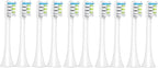 Artemisia Replaceable Toothbrush Head Compatible with Xiaomi Soocas X5 X3 X3U SOOCARE Electric Toothbrush Soft Dupont Bristle Replacement Head 4/10pcs (Color : 10 White)