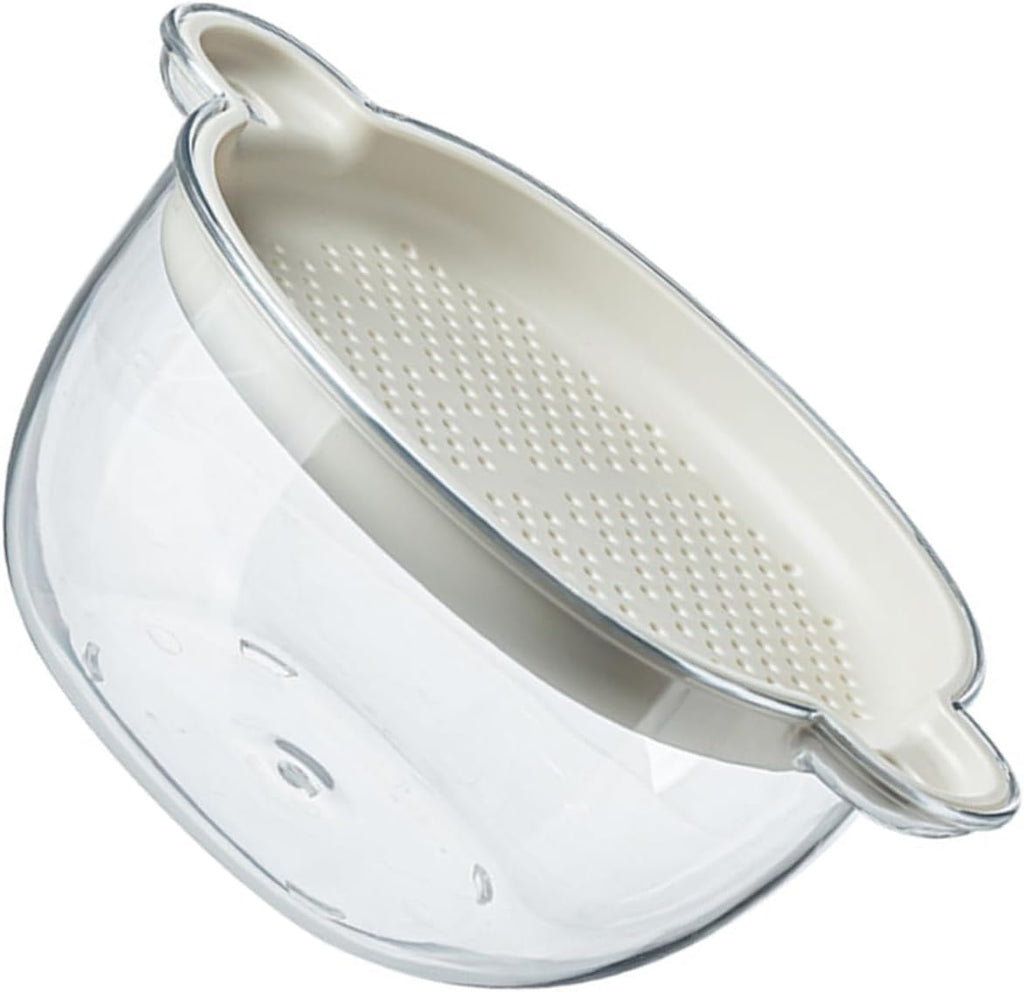 PRETYZOOM Multifunctional Strainer Basket Fruit Washer Vegetable Kitchen Drain Basket
