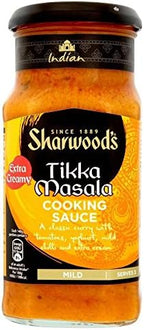 Sharwood's Cooking Sauce - Extra Creamy Medium Tikka Masala (420g) - Pack of 6