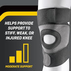 FUTURO Performance Knee Support, Ideal for General Support and Exercise, Medium
