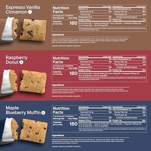 Stars + Honey Protein Bars, Tasting Set, 14-15g Protein, 1-3g Sugar, with Collagen Peptides, Dairy Free, Soy & Gluten Free Snacks for Adults, Keto Friendly, No Seed Oils or Sugar Alcohols, 12 Pack