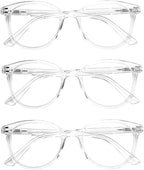 SIGVAN 3 Pack Reading Glasses Spring Hinge Stylish Readers Black/Tortoise for Men and Women