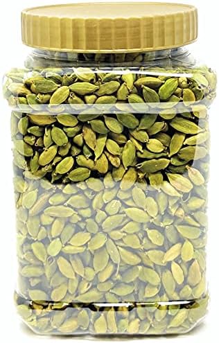 Rani Green Cardamom Pods Spice (Hari Elachi) 24oz (1.5lbs) 680g PET Jar ~ All Natural | Vegan | Gluten Friendly | NON-GMO | Kosher | Product of India
