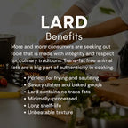 Coast Packing Co Viva Lard, 2.5 Pounds, Premium Quality, Trusted Brand For Over 45 Years.