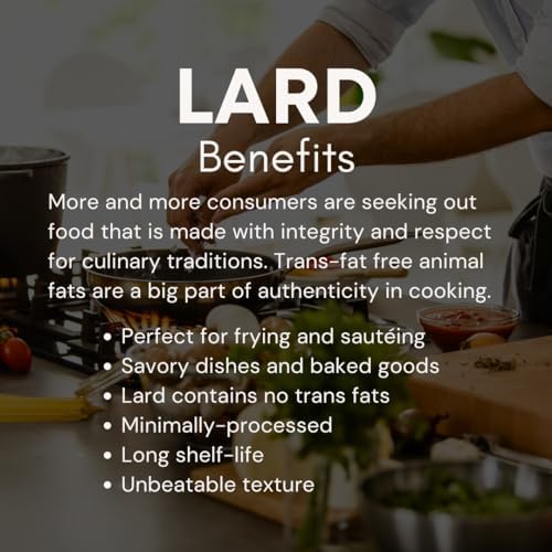 Coast Packing Co Viva Lard, 2.5 Pounds, Premium Quality, Trusted Brand For Over 45 Years.