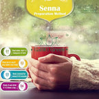 Natural Senna Leaves Hoja Sen Dried Herbal Leaves, Senna Raw Leaf, Hoja Sen Cut & Sifted Herbs, Non-GMO, Gluten-Free, Senna Alexandrina in a Resealable Bag (2oz)