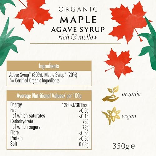 Biona Organic - Agave Syrup - Maple - 350g