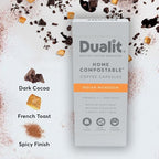 Dualit Indian Monsoon Original Line Compatible* Home Compostable Capsules - 80 pack - 80 Servings of Eco Friendly Single Origin Coffee Pods - 100% Home Compostable Capsules - 8 X 10 packs
