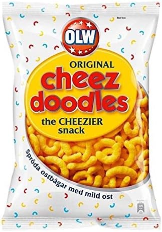 Olw Original Cheez Doodles 160g - Pack of 6