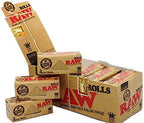 Raw Rolls Classic Rolling Paper King Size 55mm 3 Meter (9') Full Box of 12 Pack