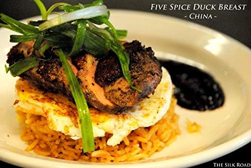 Chinese Five Spice Blend from The Silk Road Restaurant & Market (2oz), No Salt | All Natural Asian Seasoning | Vegan | Gluten Free Ingredients | NON-GMO | No Preservatives