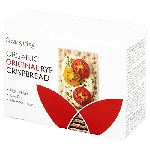 Clearspring Organic Rye Crispbread Original - 200g (0.44 lbs)