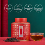 BAMATEA Premium Da Hong Pao Oolong Tea Loose Leaf - Fujian Wuyi Rock Oolong Tea Dahongpao Big Red Robe - High Mountain Chinese Tea 1.76oz (50g)