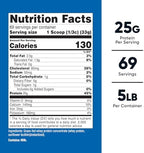 Nutricost Grass-Fed Whey Protein Concentrate (Unflavored) 5LBS - Undenatured, Non-GMO, Gluten Free