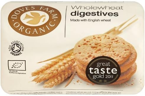 Doves Farm Organic Wholewheat Digestives (200g) - Pack of 6