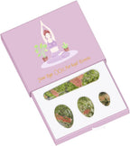Yoni Egg Yoni Wand Set Natural Jade Women Kegel Exercise Undrilled Ball,Undrill Set with Box
