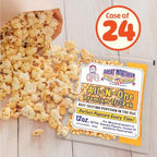 12oz Popcorn Machine Popcorn Packets - All-in-One Movie Theater Style Popcorn Kernels, Salt, and Oil Packs by Great Northern Popcorn (24 Case)