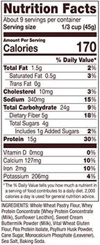 Bob's Red Mill Protein Pancake, 14oz (Pack of 4) - Non GMO, Kosher