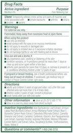 Biofreeze Menthol Pain Relieving Gel Colorless Gel 3 FL OZ Tube for Pain Relief Associated with Sore Muscles, Arthritis, Simple Backaches, and Joint Pain (Packaging May Vary)