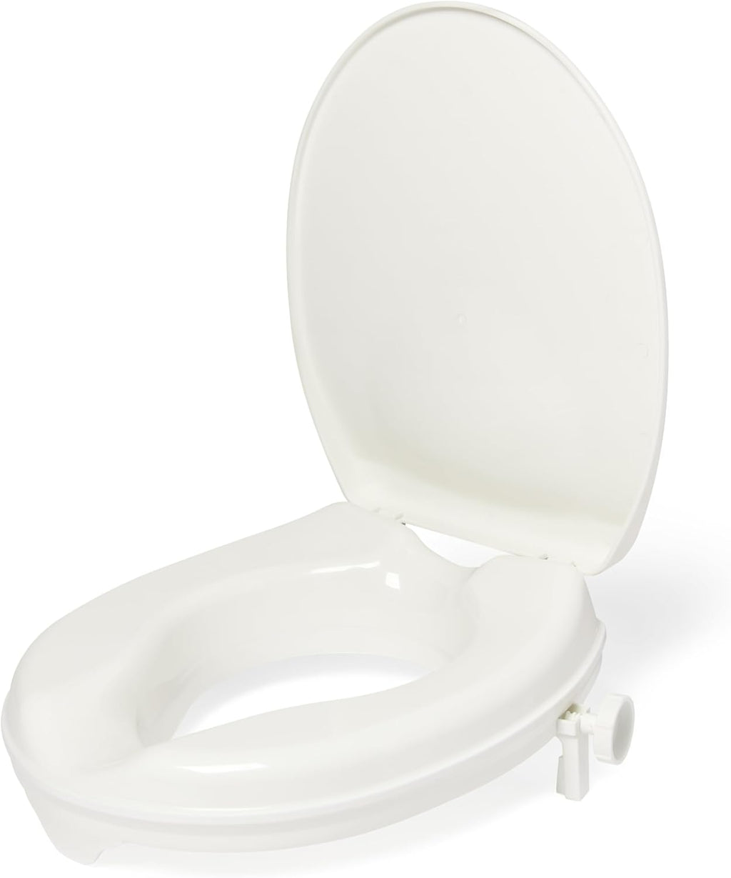 Medline 2" Universal Locking Seat Riser with Lid