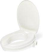 Medline 2" Universal Locking Seat Riser with Lid