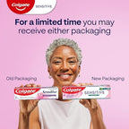 Colgate Sensitive Enamel Health Toothpaste for Sensitive Teeth, 3 Pack, Toothpaste with Fluoride and 5% Potassium Nitrate, Helps Prevent Bad Breath, Soothing Peppermint Flavor, 6 oz, 3 Pack