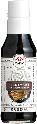 Yamasa, Artisanal Teriyaki Marinade & Sauce, Non-GMO, 10fl oz