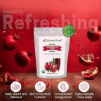 Z Natural Foods Pomegranate Powder - Organic, 1 lb (16 oz) - Pure Pomegranate Juice Extract - Nutritious, Antioxidant Superfood for Smoothies, Tea, Yogurt & Culinary Use