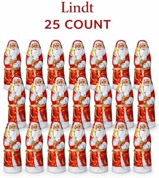 Lindt.sEaster Milk Chocolate, Milk Chocolate Candy Figures, Approx 25 Mini S Individually Foil Wrapped Hollow Chocolates Great for Easter Party Decoration and Gifting