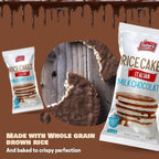 LIEBERS Kosher Certified Dairy Italian Milk Chocolate Rice Cakes, Gluten Free Snack Italian Milk Chocolate (pack of 3)…