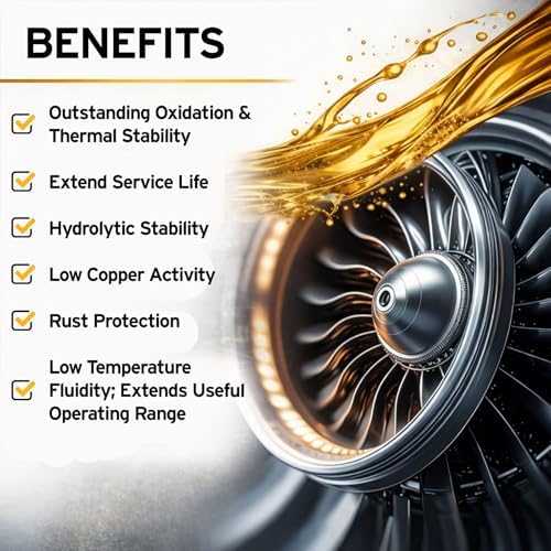 PRESIDENTIAL R&O Turbine Oil 100 - Gas & Steam Turbines - General-Purpose Machine Oil for Rust & Oxidation Prevention & Protection - Made in USA - (5 gal)