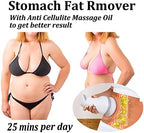 Body Sculpting Machine Electric Cellulite Massager 3 Pads, Handheld Full Body Massage Machine for Back/Abdomen/Butt/Leg/Arms Deep Massage Relax with Rotaion Vibration Body SPA (White)