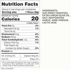 Roland Foods Sun Dried Tomatoes in Extra Virgin Olive Oil, 3 Ounce Jar, Pack of 4