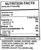 SweetGourmet Assorted Fruit Slices | Candy Fruit Jelly | Vegan, Gluten Free | 13oz (Pack of 2)