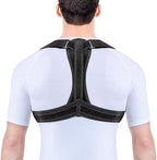 Black Breathable Sitting Posture Correction Band Suitable for Both Men Women