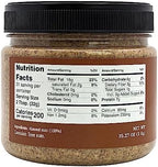 Nutural World - Crunchy Almond Nut Butter 35 Oz (1kg) Great Taste Award Winner - 100% Pure - single ingredient