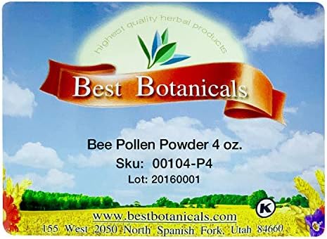 Best Botanicals Bee Pollen Powder 4 oz.