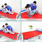 YHK Tubular Slide Sheet for Patient Transfer, Washable Reusable Flat Slide Sheet, Safetysure Transfer Slide for Moving Bedridden Patients, Slides for Cars, Hospital Bed, Home Care (39.4" x 78.7")