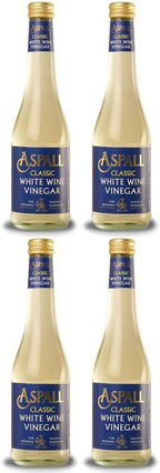 (4 PACK) - Aspall - White Wine Vinegar | 350ml | 4 PACK BUNDLE