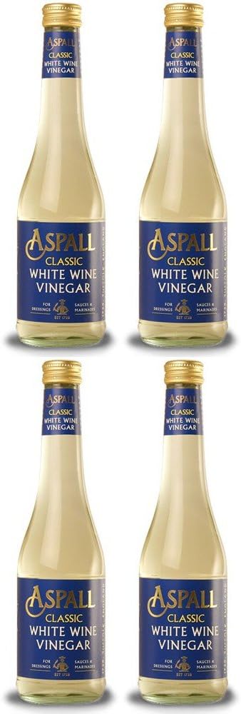 (4 PACK) - Aspall - White Wine Vinegar | 350ml | 4 PACK BUNDLE
