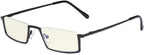 Eyekepper Computer Reading Glasses,UV420 Protection Blue Light Filter,Half-rim Readers,Black +2.00