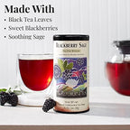 The Republic of Tea - Blackberry Sage Black Tea | 50 Tea Bags, Gourmet Black Tea