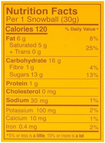 Tunnock's Snowballs 4 x 30g - Pack of 2