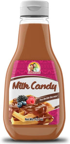 Las Sevillanas Sweet Dulce de Leche Squeeze Bottle – Traditional Mexican Cajeta Made with Goat’s Milk – Sweet & Lactose-Friendly Caramel Spread – Perfect for Pancakes, Waffles, Bread, and Desserts – 12.7 Oz